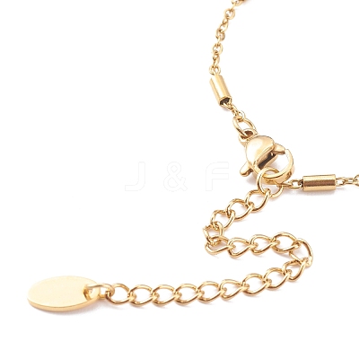 Handmade PVD Vacuum Plating 304 Stainless Steel Bracelet Making AJEW-JB00920-01-1