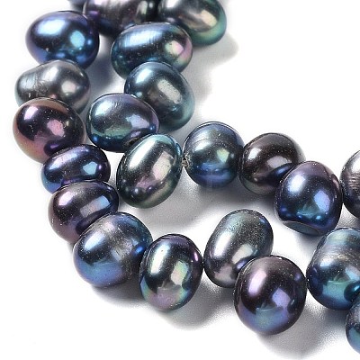 Natural Cultured Freshwater Pearl Beads Strands PEAR-J007-31-1