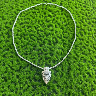 Vintage Alloy Viking Arrow Pendant Necklaces for Men WG6D49D-01-1
