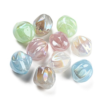 Opaque Acrylic Beads MACR-K353-10-1