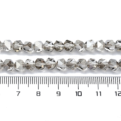 Electroplate Glass Beads EGLA-L018-B-AB03-1