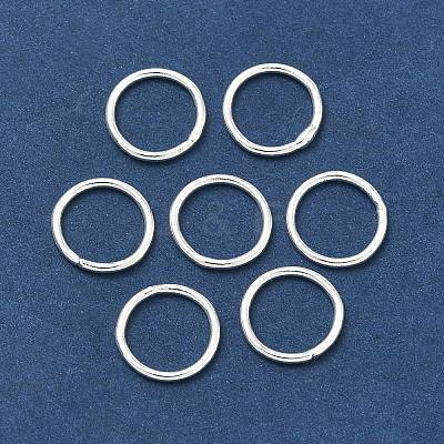 Brass Soldered Closed Jump Rings X-KK-M165-10mm-02S-RS-1