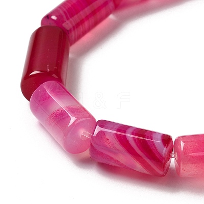Natural Agate Beads Strands G-H295-E01-02-1