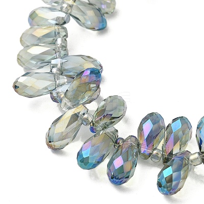 Electroplate Glass Beads Strands EGLA-B006-01A-FR06-1