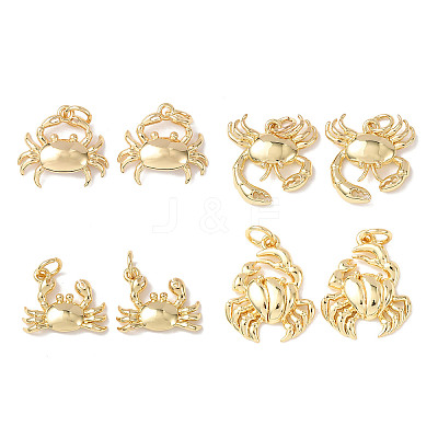 Brass Pendants KK-C143-46G-G-1