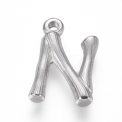 Tarnish Resistant 304 Stainless Steel Pendants STAS-G214-38P-N-1