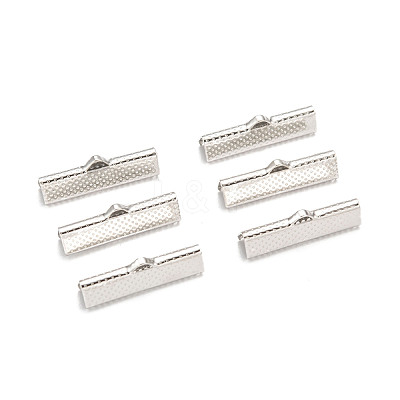 Iron Ribbon Crimp Ends E182Y-1