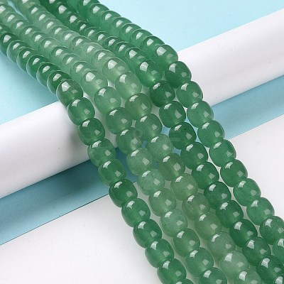 Natural Green Aventurine Beads Strands G-D481-01-1