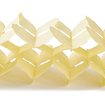 3m Clover Paper Pull Flowers AJEW-WH0022-11G-1