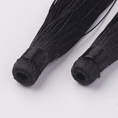 Nylon Tassels Big Pendant Decorations HJEW-G010-B10-1