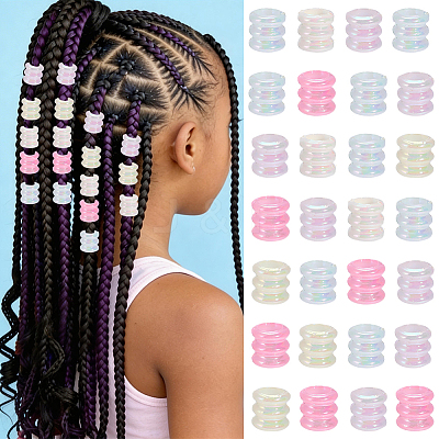 300Pcs Plastic Beads KY-PA0001-24-1