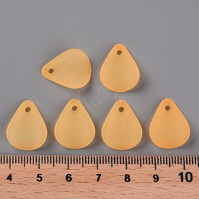 Transparent Frosted Acrylic Pendants MACR-S371-09A-719-1
