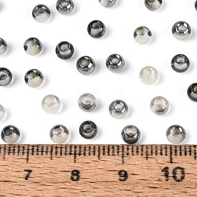 Transparent Inside Colours Glass Seed Beads SEED-T007-19A-09-1