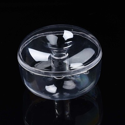 Flat Round Polystyrene Bead Storage Container CON-S043-053-1