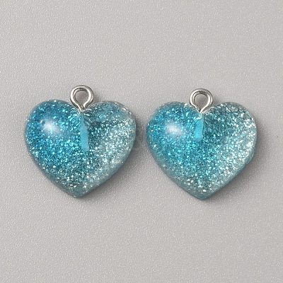 Transparent Resin Pendants CRES-TAC0010-05C-1
