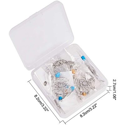 Alloy European Dangle Charms PALLOY-PH0001-25AS-WH-1