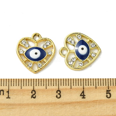 UV Plating Alloy Enamel Pendants FIND-B039-01G-07-1