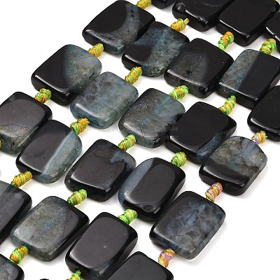 Natural Agate Beads Strands G-A321-A01-01B-1