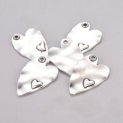 Tibetan Style Alloy Pendants TIBEP-A20287-AS-LF-1