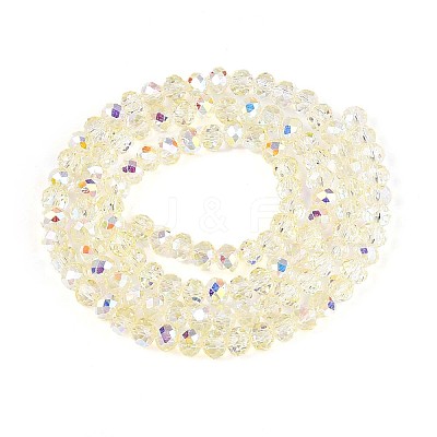 Transparent Glass Beads Strands LS-EGLA-N016-4mm-05-1
