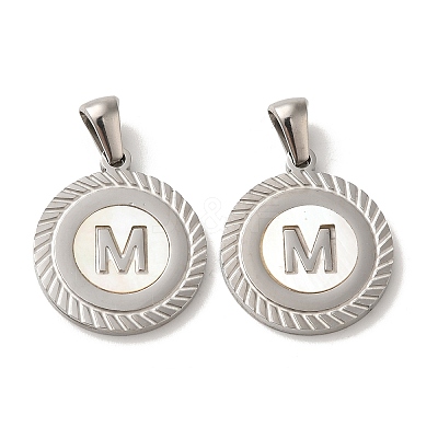 304 Stainless Steel Pendants STAS-I204-M-P-1