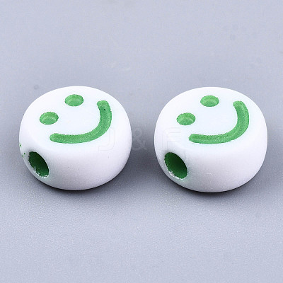 Opaque Craft Acrylic Beads MACR-S369-003A-01-1