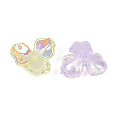 Acrylic Bead Caps MACR-L008-10B-1