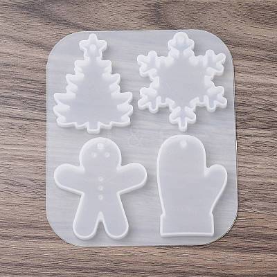 Christmas Theme Silicone Molds LS-DIY-K073-53A-1