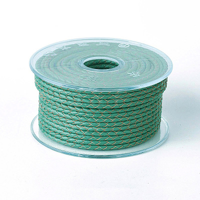 Braided Cowhide Cord WL-I004-3mm-B-09-1