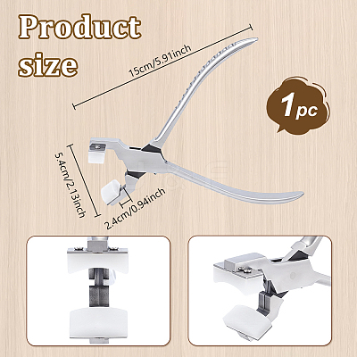 Carbon Alloy Bangle Size Adjuster Pliers TOOL-WH0052-75-1