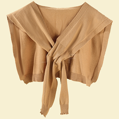 Polypropylene Sweater Shawl Wraps for Women AJEW-WH20080-27B-1