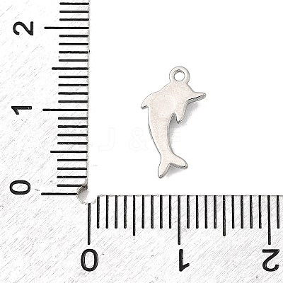 Marine Organism Theme 304 Stainless Steel Charms STAS-Z179-40P-08A-1