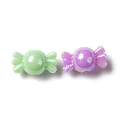 Opaque Acrylic Beads MACR-F074-08-1