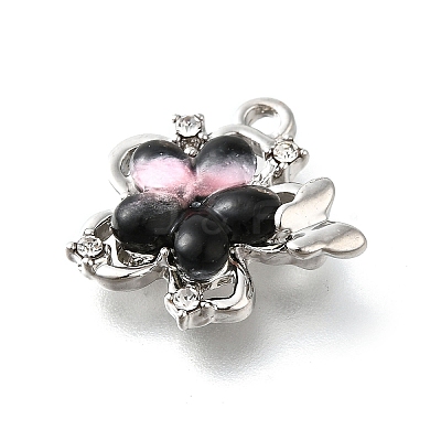 Alloy Acrylic Pendants LS-PALLOY-R157-02P-02-1