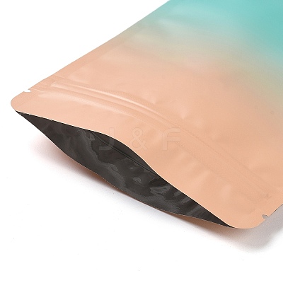 Two Tone Rectangle Plastic Zip Top Gift Bags OPP-B006-01A-01-1