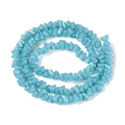 Opaque Glass Beads Strands GLAA-N019-3mm-18-1