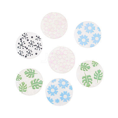 Cellulose Acetate(Resin) Pendants KY-CJ0001-19-1