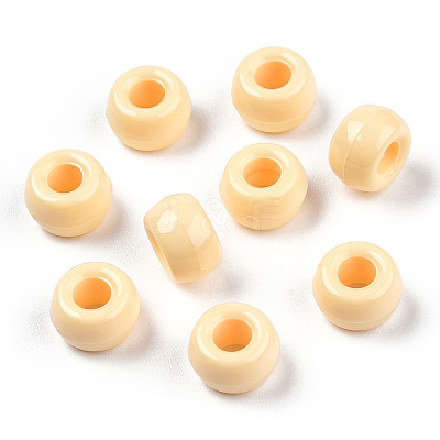 Opaque Plastic Beads KY-T025-01-F17-1