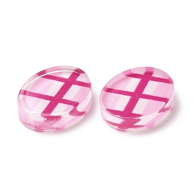 Transparent Acrylic Cabochons LS-TACR-G041-02C-1
