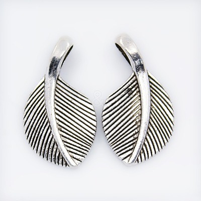 Tibetan Style Alloy Pendants TIBEP-Q029-AS-LF-1