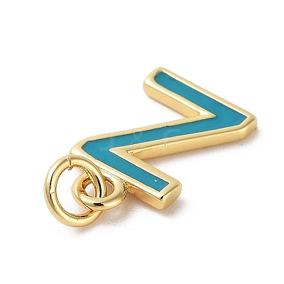 Rack Plating Brass Pendants KK-C065-03Z-G-1