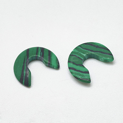 Synthetic Malachite Cabochons X-TURQ-S290-56A-01-1
