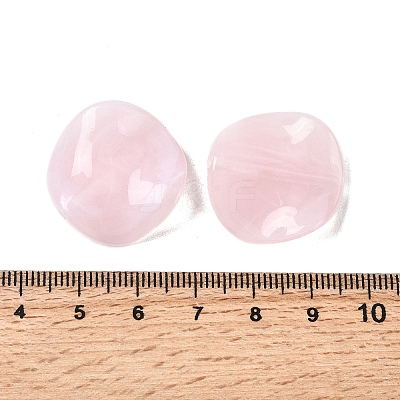 Opaque Acrylic Beads OACR-D320-04C-1