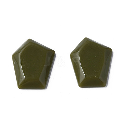 Opaque Acrylic Cabochons MACR-S373-142-A11-1