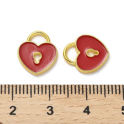 Alloy Enamel Pendants ENAM-R145-12G-04-1