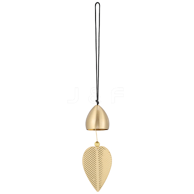 Brass Bell Pendants HJEW-WH20816-010G-F-1