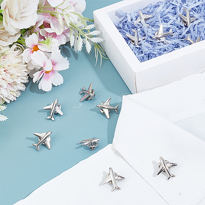 12Pcs Zinc Alloy Lapel Pin Backs for Backpack Clothes JEWB-PH0001-51-1
