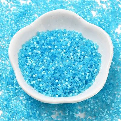 Imitation Cat Eyes Glass Seed Beads X-SEED-H003-03E-1