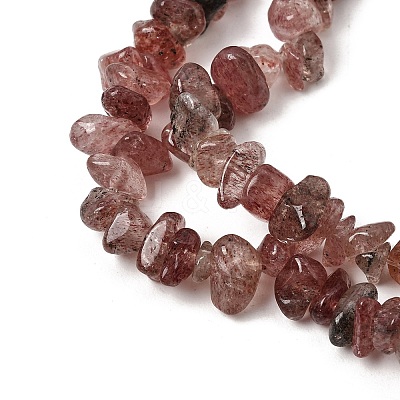 Natural Strawberry Quartz Beads Strands GG-CBAC13F-B05-01-1