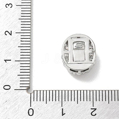 Brass Micro Pave Cubic Zirconia Pendants KK-A300-07P-01-1